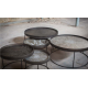 ROUND TRAY TABLE LOW XL (No incluye Bandeja XL TRAY)